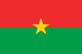 علم بوركينا فاسو