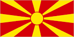 North Macedonia Flag