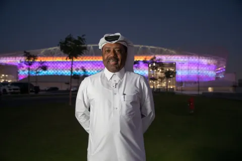 النجم القطري خلفان ابراهيم