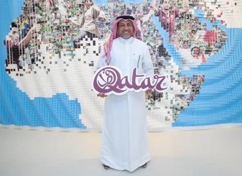 خالد سلمان نجم منتخب قطر سابقا