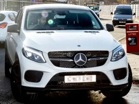 سيارة صلاح مرسيدس