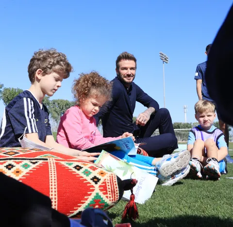 بيكهام الأندية المجتمعية توفر الفرص لتنمية قدرات الشباب وتغيير حياتهم نحو الأفضل