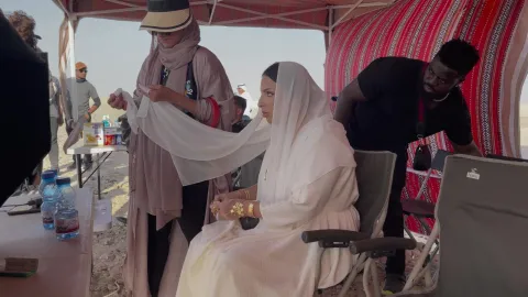 الفنانة القطرية عائشة