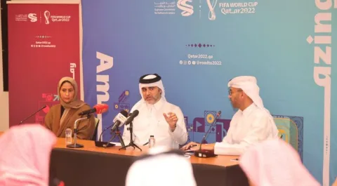 اللجنة العليا للمشاريع والإرث تشارك في فعاليات ملتقي الإعلام الرياضي العربي بسلطنة عُمان