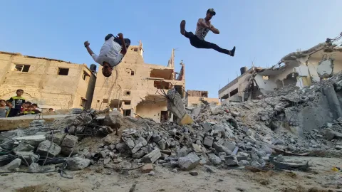 شباب غزة ون ون winwin