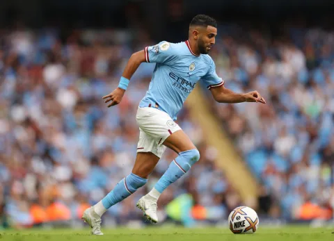 الجزائري رياض محرز لاعب مانشستر سيتي الإنجليزي (Getty) ون ون winwin