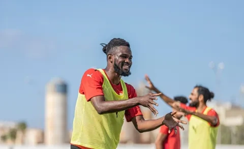 الكونغولي كاديما كابانغو مهاجم أهلي بنغازي الليبي