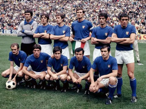 أرشيفية - منتخب إيطاليا وصيف مونديال 1970 في المكسيك (Getty) ون ون winwin