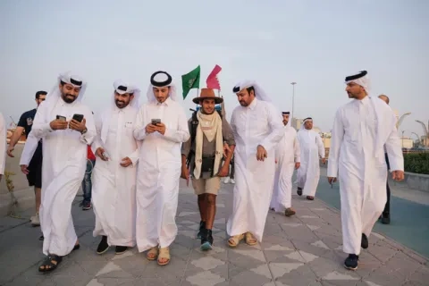 استقبال الرحّالة السعودي عبد الله السلمي وين وين winwin