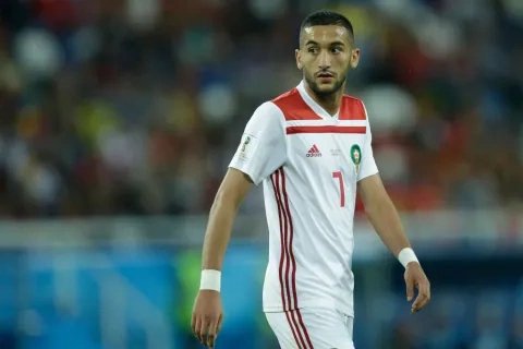 حكيم زياش يحلم بقيادة المغرب نحو التأهل إلى دور الـ 16 من مونديال قطر (Getty) ون ون winwin