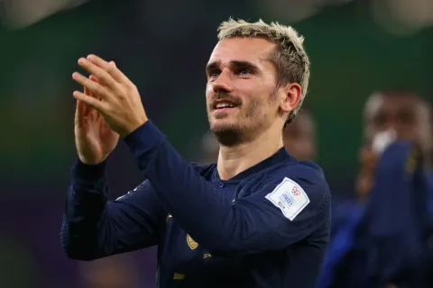 أنطوان غريزمان مهاجم المنتخب الفرنسي