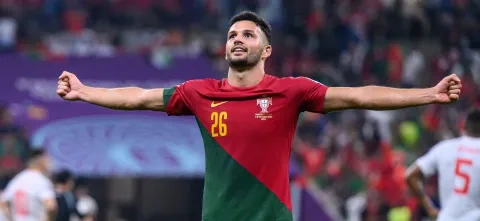 البرتغالي غونسالو راموس مهاجم نادي باريس سان جيرمان الفرنسي الجديد (Getty) ون ون winwin 