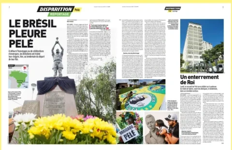 صحيفة ليكيب الفرنسية بتاريخ السبت 31 ديسمبر 2022