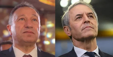 مارسيل كولر مدرب النادي الأهلي ومحمود الخطيب رئيس مجلس إدارة القلعة الحمراء ون ون winwin