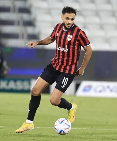 سفيان بوفال الريان (twitter/AlrayyanSC) وين وين winin