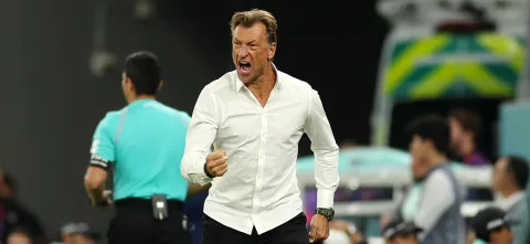 هيرفي رينارد مرشح لتعويض وليد الركراكي (Getty) winwin 