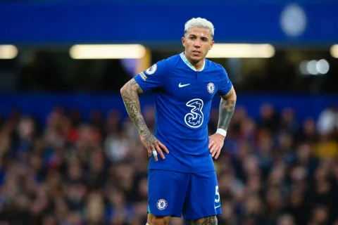 الأرجنتيني إنزو فرنانديز لاعب تشيلسي الإنجليزي (Getty) وين وين winwin