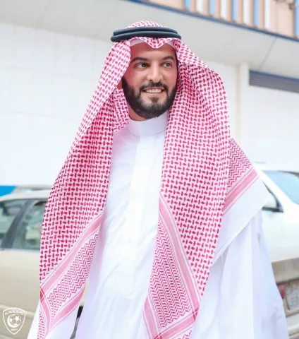 فهد بن نافل رئيس نادي الهلال السعودي 