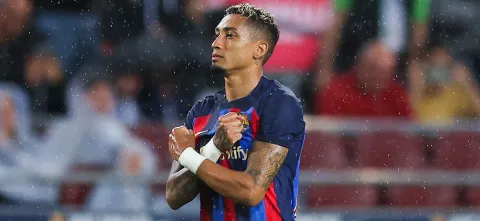Raphinha رافينيا دياز (Getty) وين وين winwin برشلونة