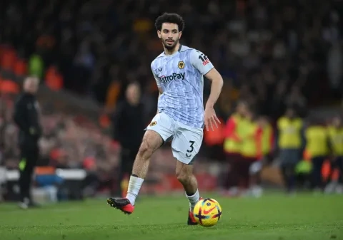 الجزائري ريان آيت نوري لاعب وولفرهامبتون الإنجليزي (Getty) ون ون winwin