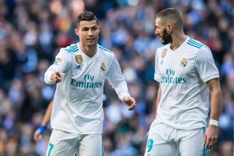 رونالدو وبنزيما