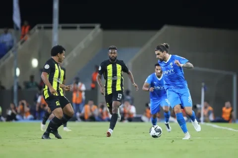 مباراة الهلال والاتحاد دوري روشن السعودي (Getty/UAFAAC) ون ون winwin