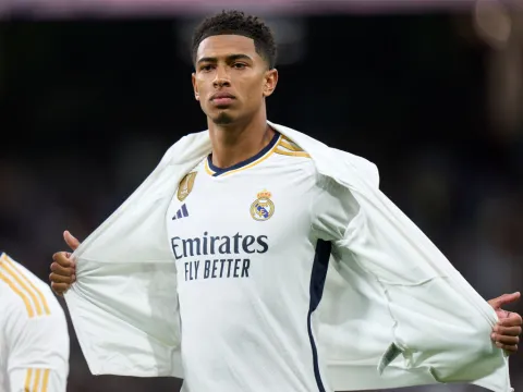 بديل بيلينغهام في تشكيلة ريال مدريد ضد لايبزيغ (Getty) وين وين winwin