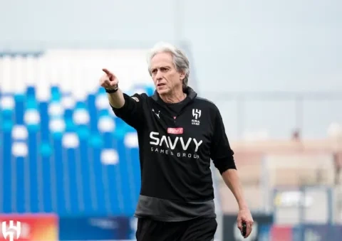 جورجي جيسوس الهلال دوري روشن السعودي كأس الملك (Twitter/ Al Hilal) ون ون winwin