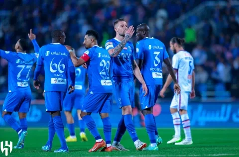الهلال السعودي سيرغي سافيتش أبها دوري روشن (Twitter/ Al Hilal) ون ون winwin