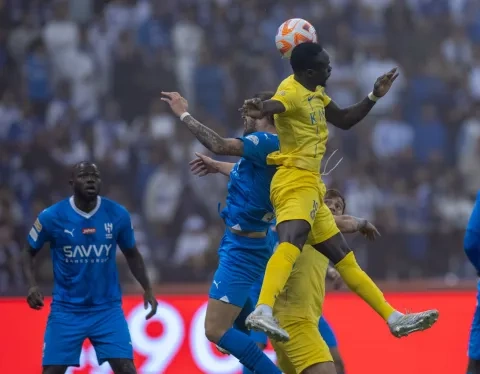 الهلال والنصر الدوري السعودي روشن (spl) ون ون winwin
