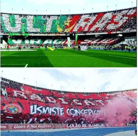 جماهير المولودية والاتحاد