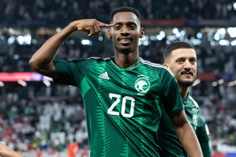 عبد الله رديف منتخب السعودية كوريا الجنوبية كأس آسيا 2024 (twitter/SaudiNT) ون ون winwin