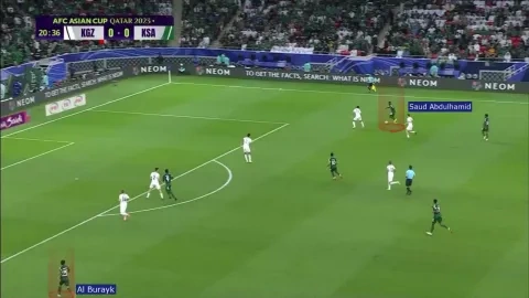 السعودية اعتمدت على الزيادة العددية من الظهيرين سعود عبدالحميد ومحمد البريك