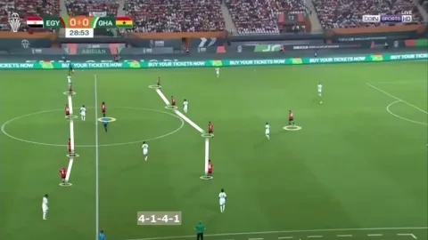 من مباراة مصر وغانا (winwin)