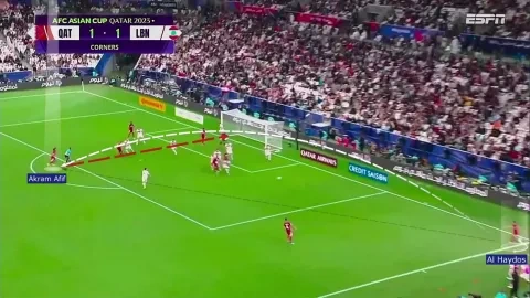 من مباراة قطر الصين (winwin)