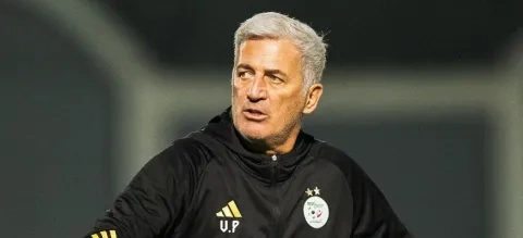 المدرب&nbsp;السويسري فلاديمير بيتكوفيتش المدير الفني لمنتخب الجزائر 