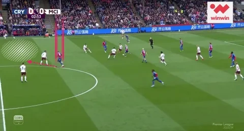 هدف كريستال بالاس أمام مانشستر سيتي