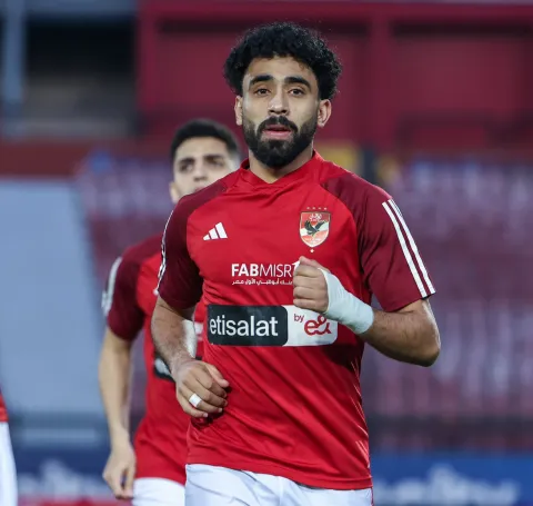 مروان عطية لاعب نادي الأهلي المصري (X/AlAhly) ون ون winwin