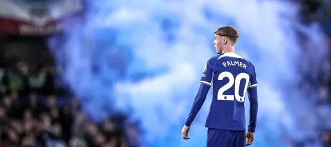 كول بالمر لاعب تشيلسي من موسم 2023-2024 (X: Chelsea)