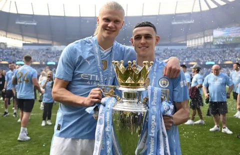 مانشستر سيتي يحصد الدوري الإنجليزي 2023-2024 (Getty)