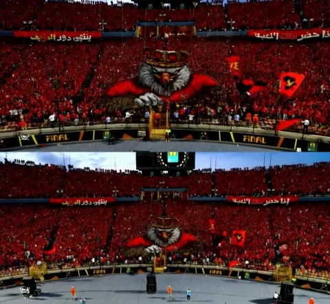 جماهير الأهلي المصري صنعت أجواء مميزة في نهائي دوري أبطال أفريقيا