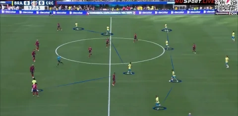 انتشار البرازيل الخطأ أمام كوستاريكا