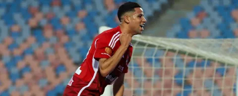 المغربي رضا سليم مهاجم الأهلي المصري