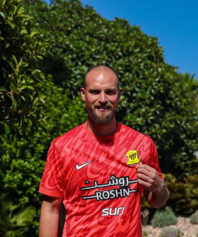 الصربي بريدراغ رايكوفيتش حارس مرمى الاتحاد السعودي