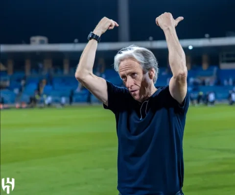 البرتغالي جورجي جيسوس مدرب نادي الهلال السعودي