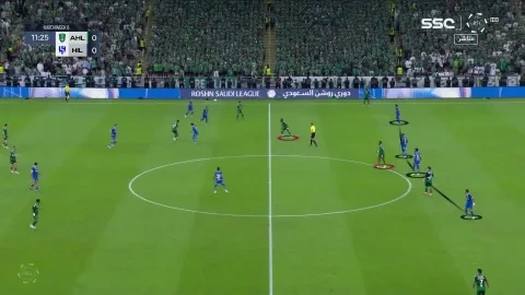 الهدف الأول للأهلي