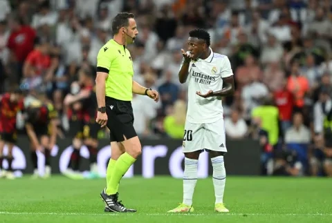 فينيسيوس جونيور لاعب ريال مدريد