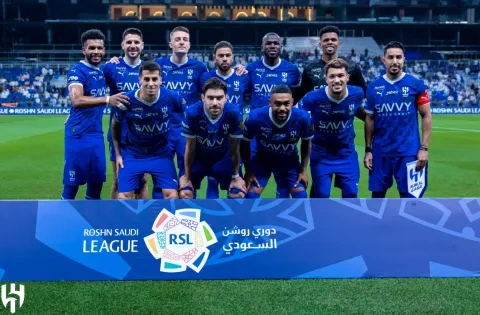 فريق نادي الهلال السعودي
