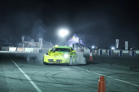 فعاليات الدريفت ضمن معرض AutoMadness قطر 2024