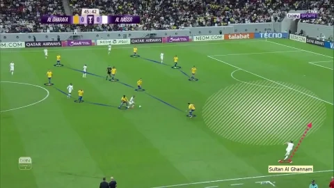 الهدف الاول للنصر